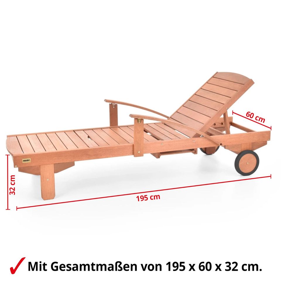 ERA Lounger Gartenliege Relaxliege in Ostbevern