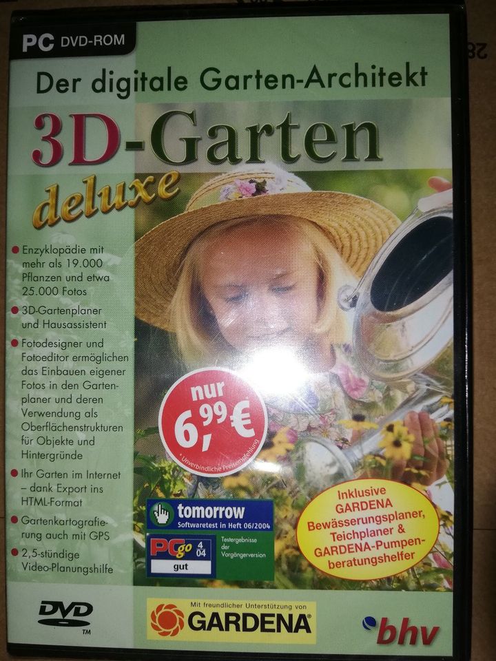 Der digitale Garten Architekt 3D Garten deluxe, PC DVD ROM in