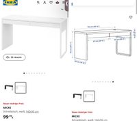 IKEA MICKE SCHMINKTISCH Berlin - Marienfelde Vorschau