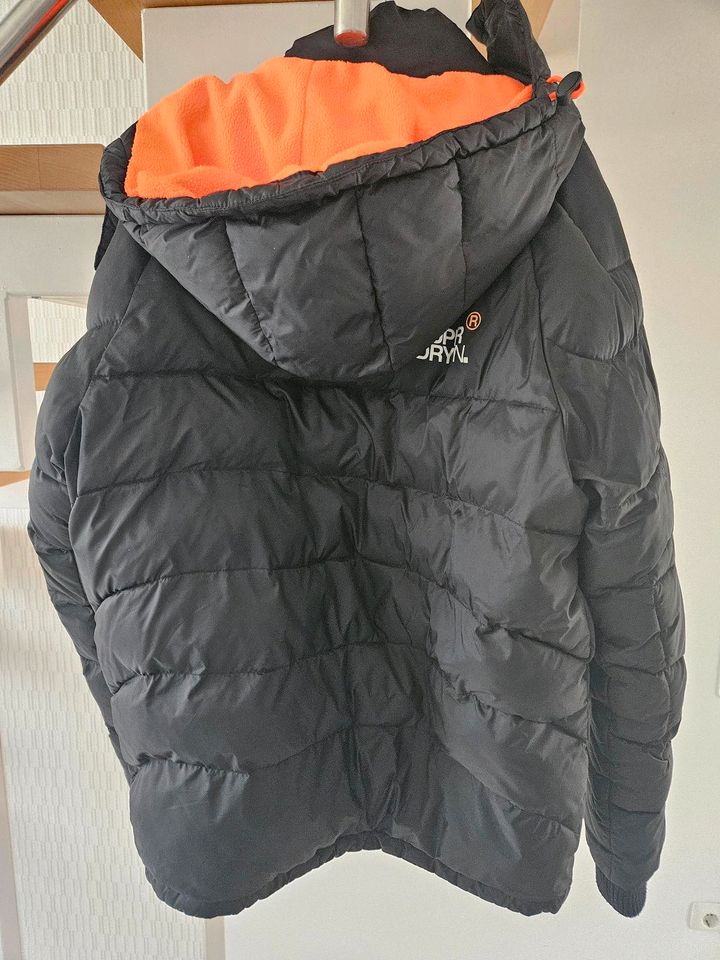 Superdry Winterjacke Jacke Größe XL schwarz Hamm Westfalen in Hamm