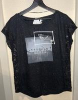 Shirt kurzarm von Q/S Gr. L schwarz mit Spitze NEU Bayern - Schwarzenbruck Vorschau