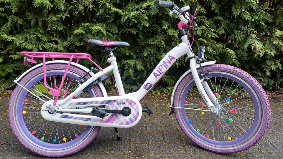 Mädchen Fahrrad ☆ALPINA GIRLPOWER☆ 20 Zoll...NEUWERTIG  ! in Weener