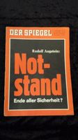DER SPIEGEL :Rudolf Augstein: "Notstand / Ende aller Sicherheit" Rheinland-Pfalz - Mainz Vorschau