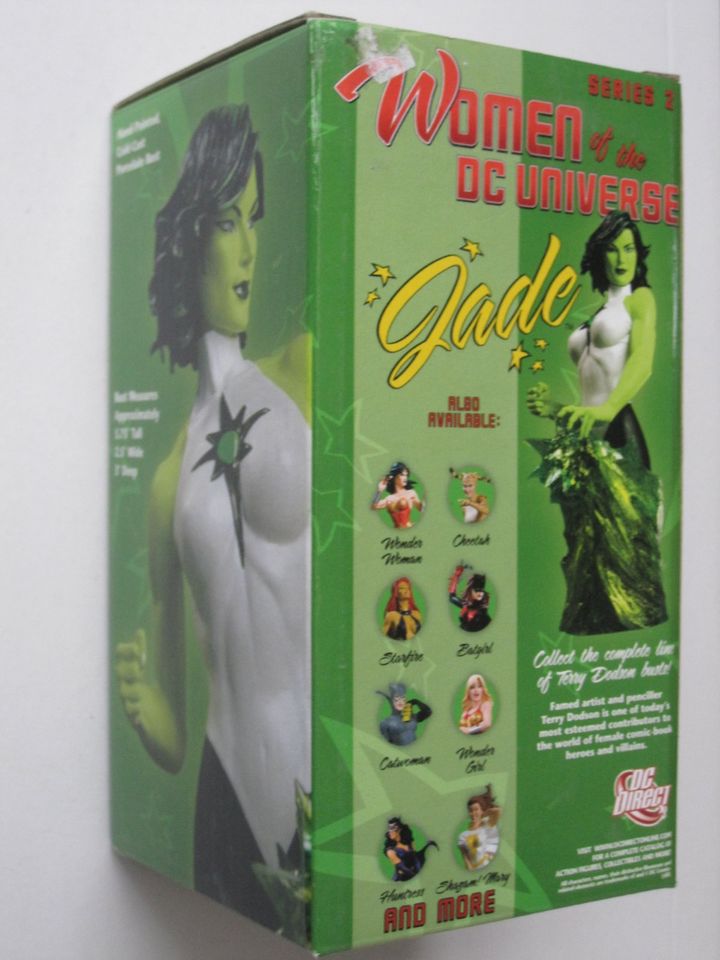 WOMAN OF THE DC UNIVERSE  JADE BUST BY DC COMICS  limited figure2 in Leverkusen