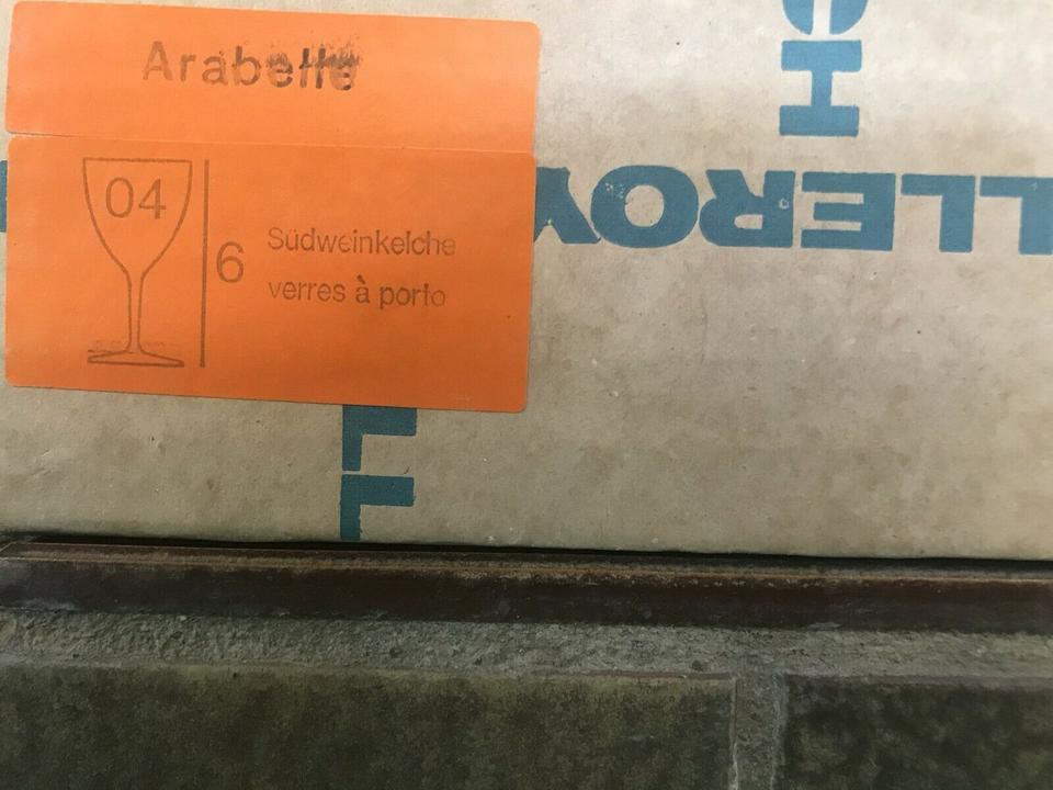 Villeroy & Boch ARABELLE 6x Bleikristall Südweinkelche OVP NEU!!! in Harsefeld