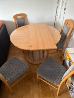Vergrösserbarer Tisch mit 4 Stühlen München - Ramersdorf-Perlach Vorschau
