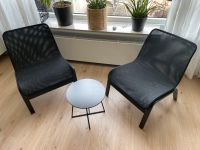 2 IKEA Sessel NOLMYRA schwarz 2 mit Tisch Bielefeld - Joellenbeck Vorschau