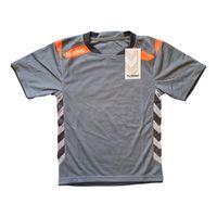 Hummel Kinder Sport T-Shirt Training Grau Gr. 116/128 Flock NEU Nordrhein-Westfalen - Minden Vorschau