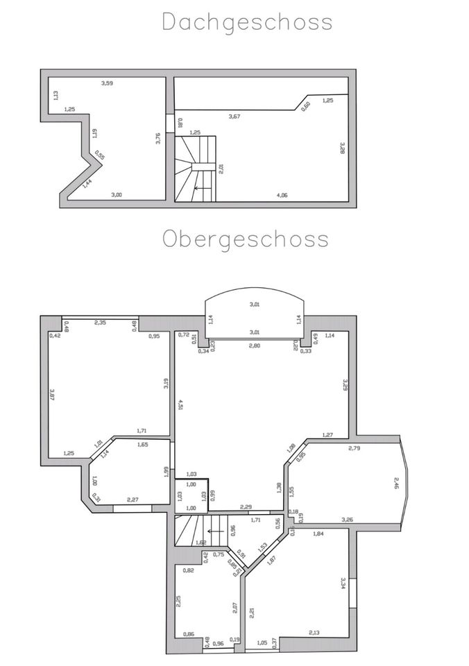 Stilvolle 3,5-Zimmer-Maisonette-Wohnung in Krostitz