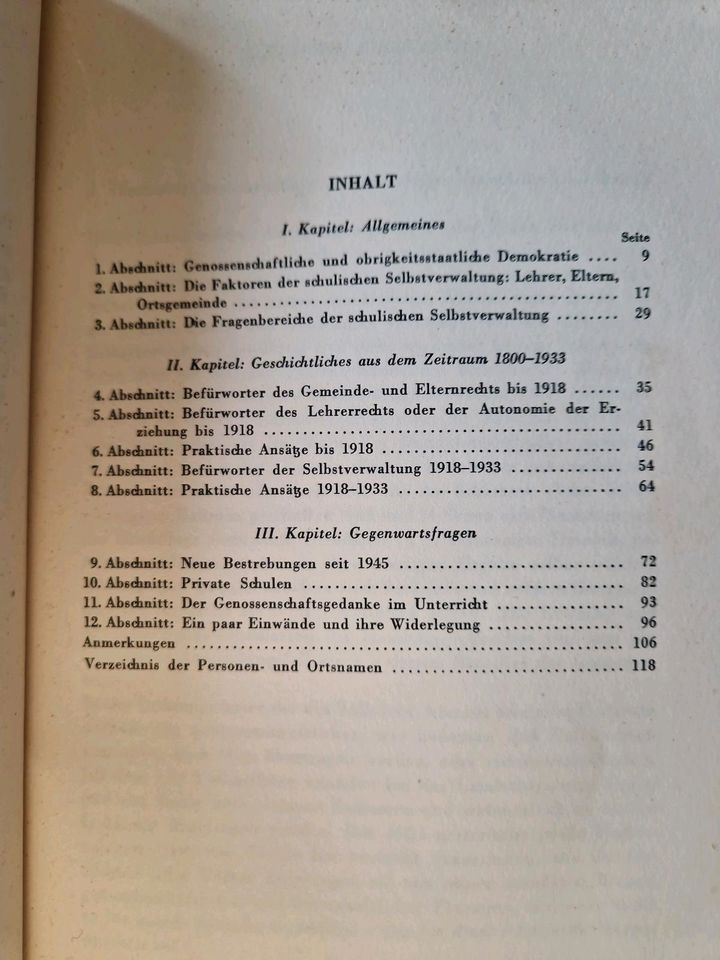 Antiquarisch Schule Didaktik 50er, Jugend und Charakterkunde in Eschenbach