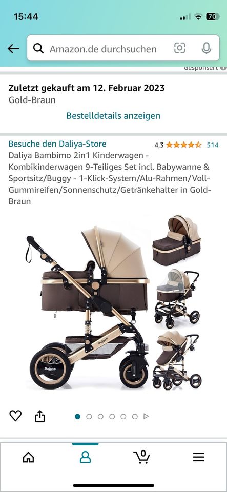 Kinderwagen in Baasdorf