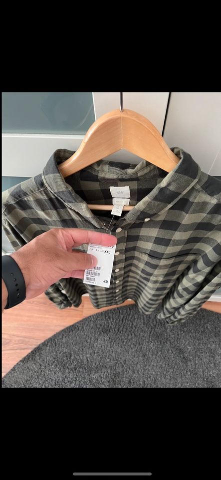 H&M Hemd Camouflage XXL in Berlin