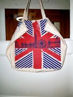 Jutetasche England London Jutebeutel Leinen Baumwolle Tasche Bremen - Neustadt Vorschau