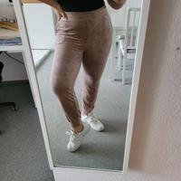 H&M Jogger Jogginghose Fleece Nickistoff rosegold Bonn - Bad Godesberg Vorschau