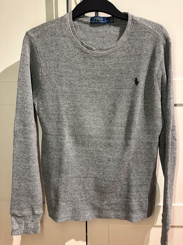 Polo Ralph Lauren Pullover / 100% Baumwolle /Grau in Jesteburg