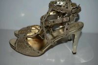 ♥ Citywalk High Heels Sandalen ♥ Gr. 41 ♥ NEU ♥ Gold / Glitzer ♥ Brandenburg - Blankenfelde-Mahlow Vorschau