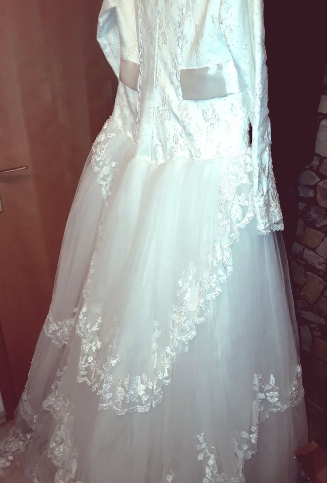 Hochzeitskleid, Brautkleid, Spitze, Perlen uvm Gr.38/42 ❤❤ in Dortmund