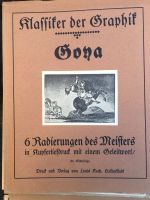 Goya - 6 Radierungen des Meisters (30. Bilderfolge) Dresden - Blasewitz Vorschau