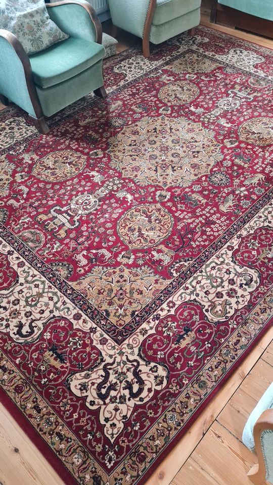 Persischer Teppich Kermanshah Adoros in Holle