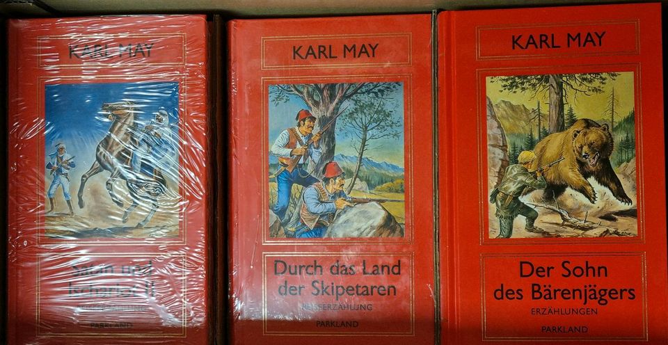 Karl May komplett NEU mit Klaus Dill (Bessy) Titelbildern in Uttenreuth