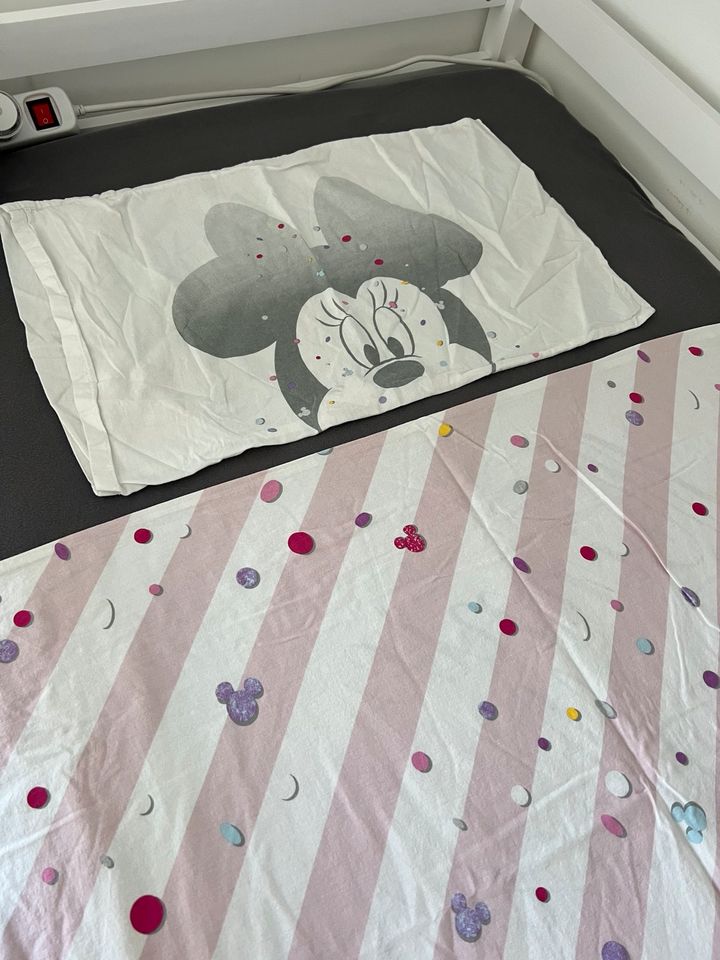 Bettwäsche 100 x 135cm Minnie Maus Disney in Saalfeld (Saale)