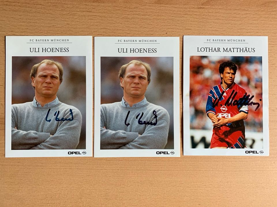 FC Bayern München Autogramme 1994/1995 94/95 original signiert in Altusried