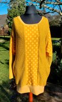 Tolles Bouclemix-Longshirt in senfgelb, handmade Nordrhein-Westfalen - Velen Vorschau