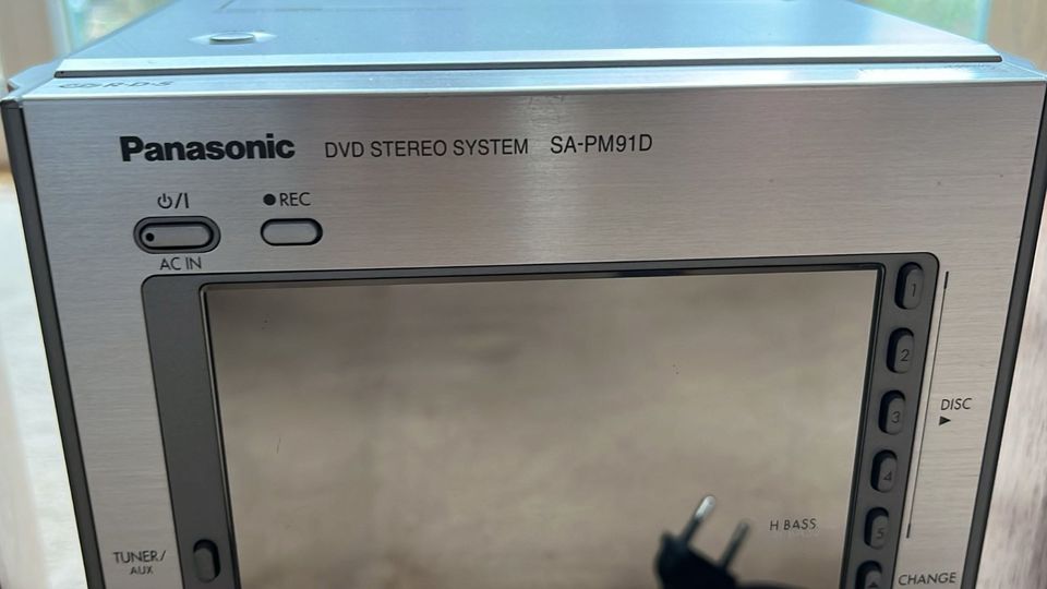 Panasonic DVD Stereosystem SA-PM91D/2 Boxen/Fernbedienung TOP in Düsseldorf