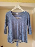 OPUS Shirt "Sammi Speckle" blau/weiß Größe 38 Nordrhein-Westfalen - Lippstadt Vorschau