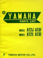 Yamaha Parts List Ersatzteilkatalog AT2 J AT3 E AT2E Nordrhein-Westfalen - Werdohl Vorschau