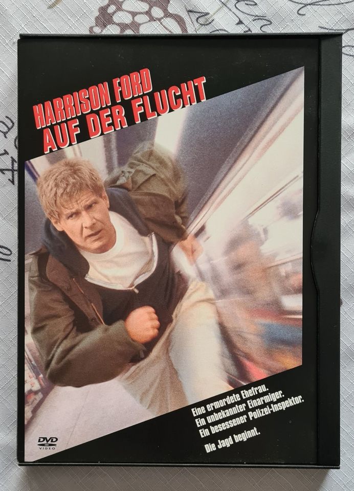 Auf der Flucht / Mit Harrison Ford / Erstausgabe / DVD in Stadthagen