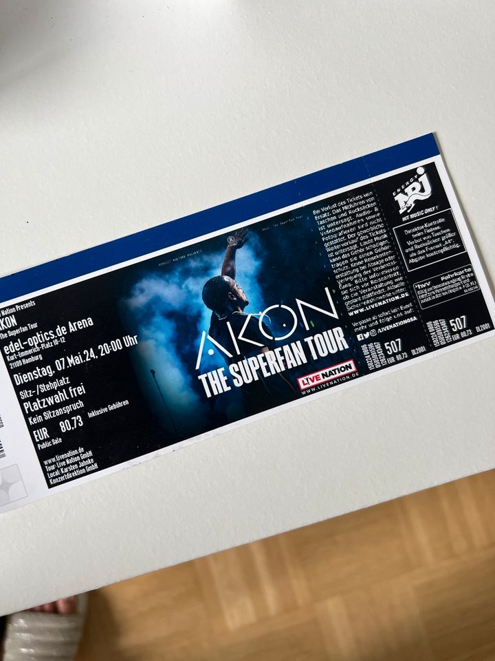 Akon Tickets Hamburg in Ludwigshafen