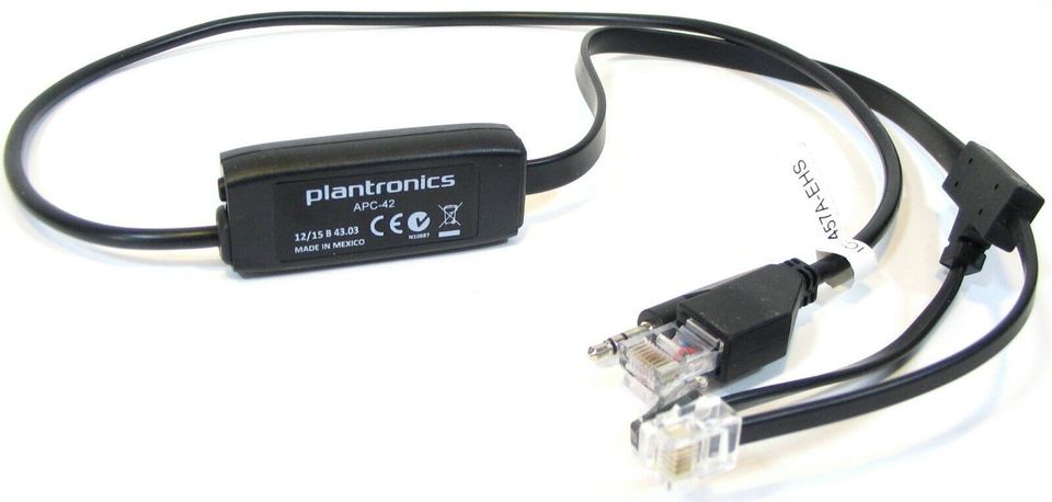 Plantronics APC-42 EHS-Modul Adapter Kabel für Cisco IP-Telefone in Biebesheim