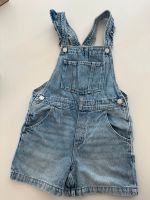 H&M Jeans Latzshorts Latzhose Rüschen Shorts Top Gr. 122 Stuttgart - Vaihingen Vorschau