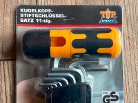 TOP Craft Kugelkopf-Stiftschlüsselsatz 11-tlg, Handgriff - neu Nordrhein-Westfalen - Verl Vorschau