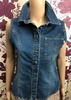 Jeansjacke Jackett Weste  36 38 S M blau Bielefeld - Bielefeld (Innenstadt) Vorschau