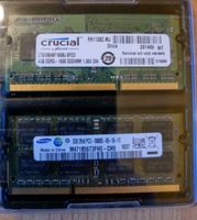 6 GB DDR3 1600 S0 DIMM CRUICAL + SAMSUNG Niedersachsen - Winsen (Luhe) Vorschau