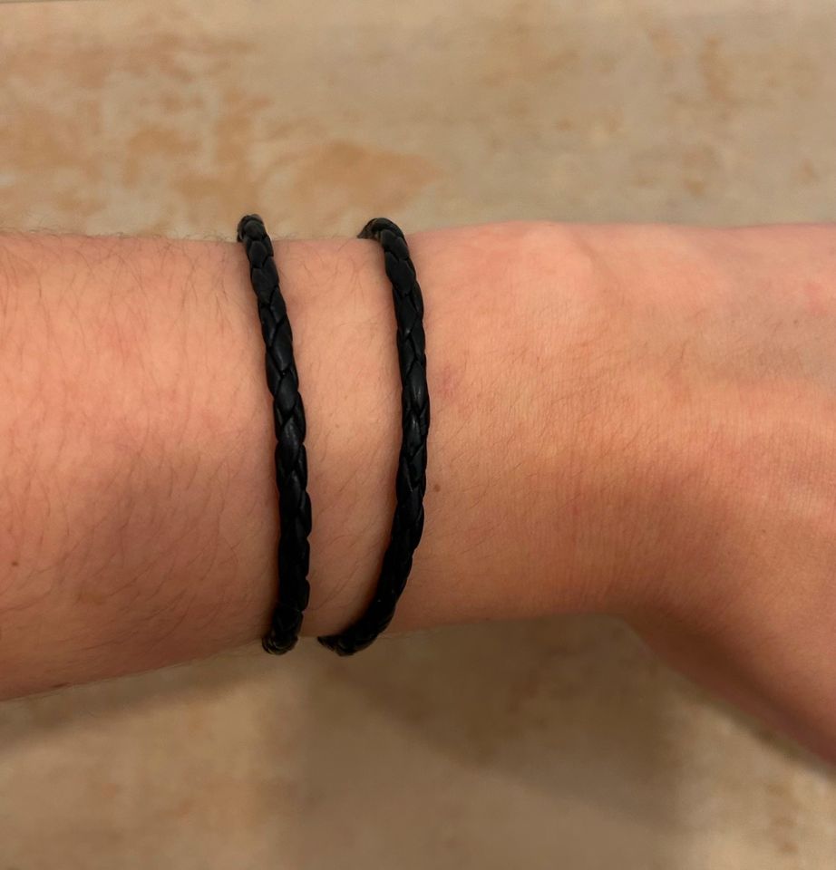 Pandora doppeltes Lederarmband in Köln