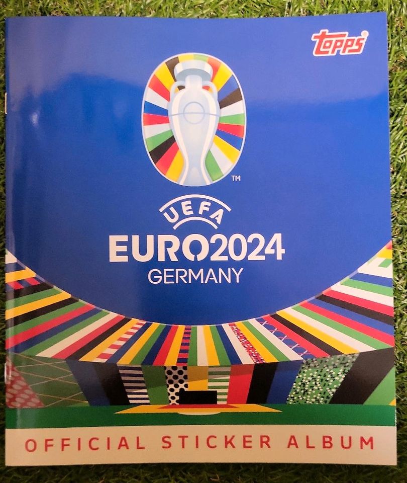 Euro 24 Sticker Album in Lemgo