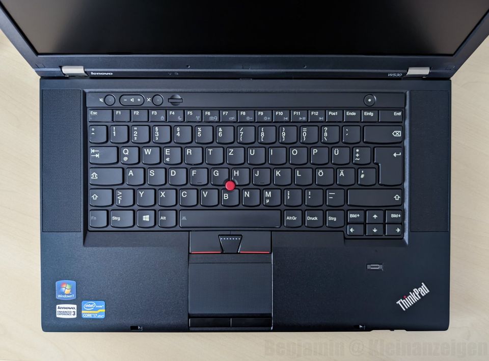 ThinkPad W530 - Intel i7 2.7GHz, 16GB RAM, 500GB SSD, Win11 in Alling