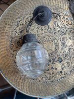 Antike Jugendstil Deckenlampe aus schwerem Bleikristall Leipzig - Altlindenau Vorschau