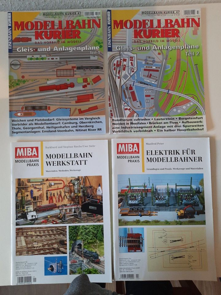 Vier Modellbahn-Zeitschriften … Planung und Technik ....TOP!!! in Herne