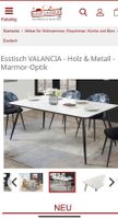 Esstisch Marmor Optik Holz & Metall Hamburg-Nord - Hamburg Winterhude Vorschau