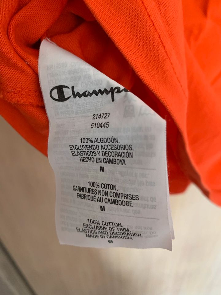 Champion USA T-Shirt Orange, Vintage, Retro, Sport in Osnabrück