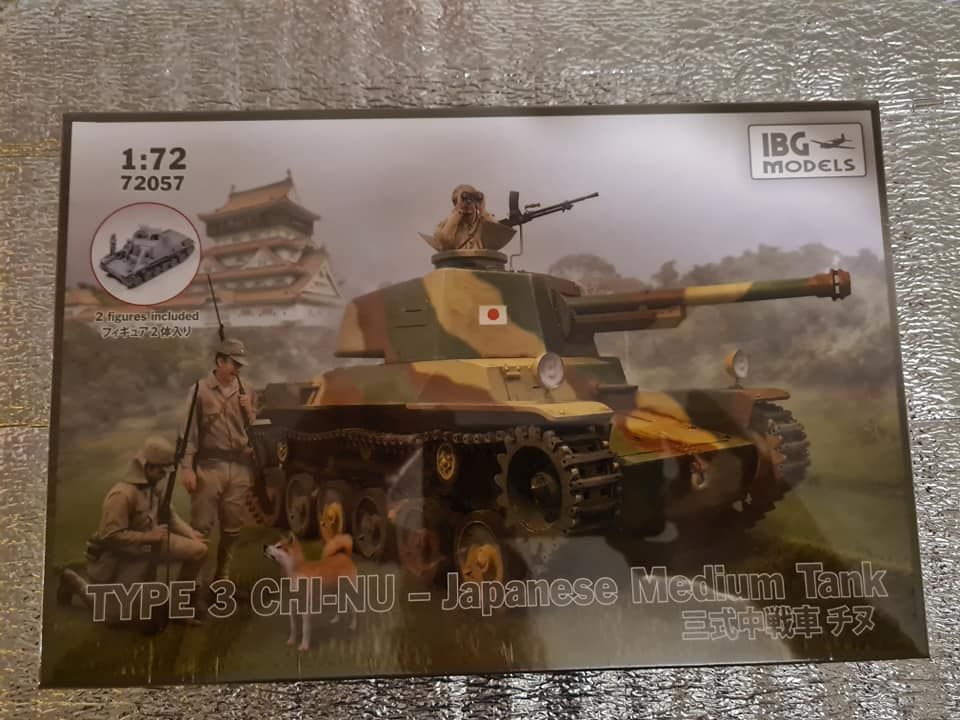 Japanischer PanzerCHI-NU Type 3 - IBG Bausatz 1:72 - 72057 in Dresden