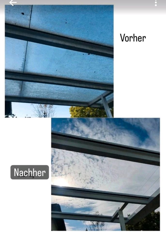 Glasreinigung /  Fensterreinigung in Berkheim
