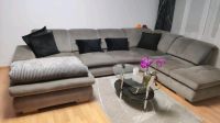 Big Couch Wohnlandschaft Sofa U.Form Stoff Grau Nordrhein-Westfalen - Dülmen Vorschau