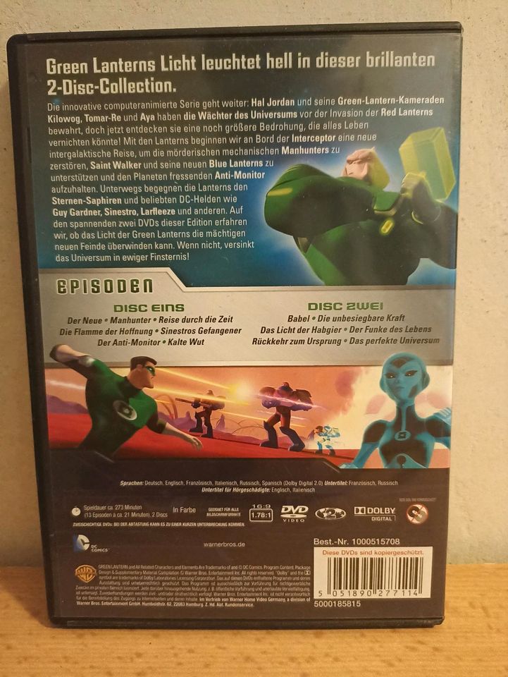 DVDs: Green Lantern (Staffel 1, First Flight, Emerald Knights) in Mülheim-Kärlich