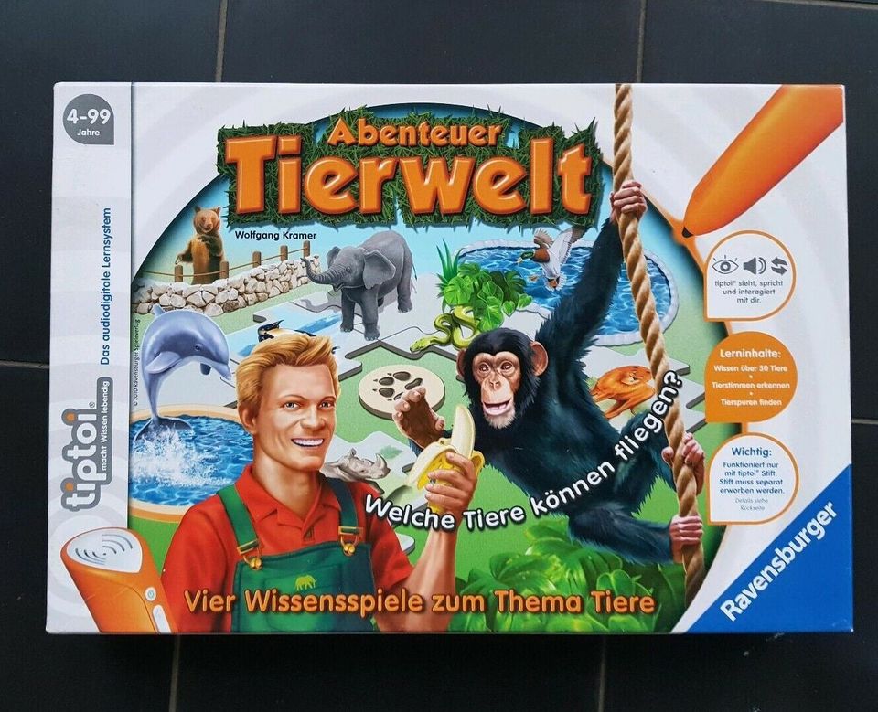 TIPTOI  Spiel  Abenteuer Tierwelt  Wissensspiel TIP TOI in Vreden