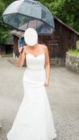 Hochzeitskleid Meerjungfrau + Reifrock + Schleier ivory Baden-Württemberg - Pfullingen Vorschau